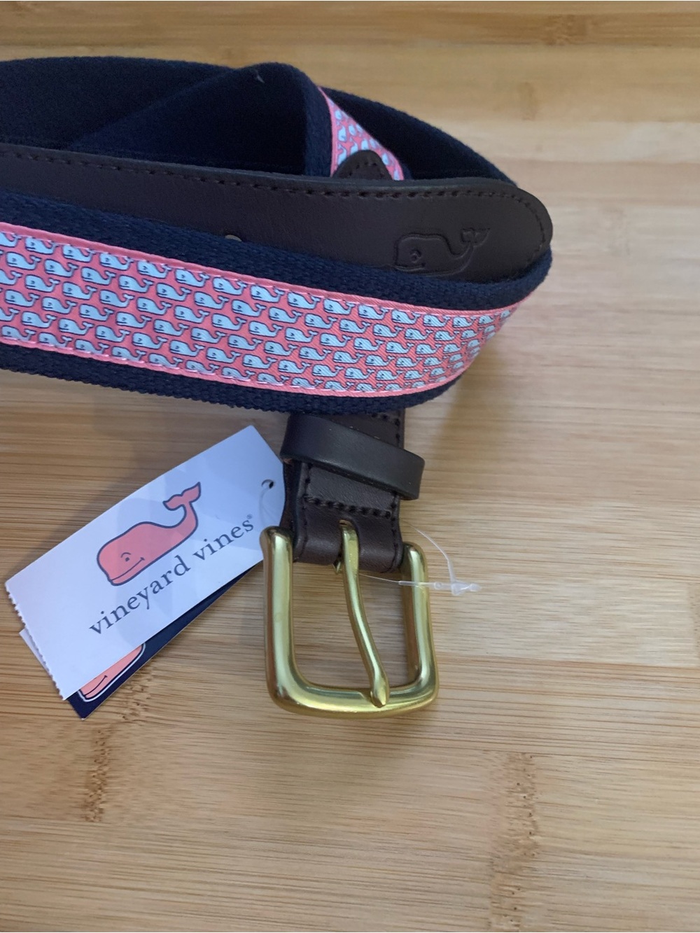 NWT 🎈Vineyard Vine men’s belt size 38 waist